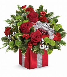 Teleflora's Gift Wrapped Bouquet from Victor Mathis Florist in Louisville, KY